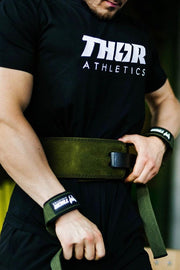 10mm Army Green Lifting Belt - Thor Athletics