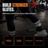Ankle Straps Zwart kopen | Enkel Straps voor in de gym