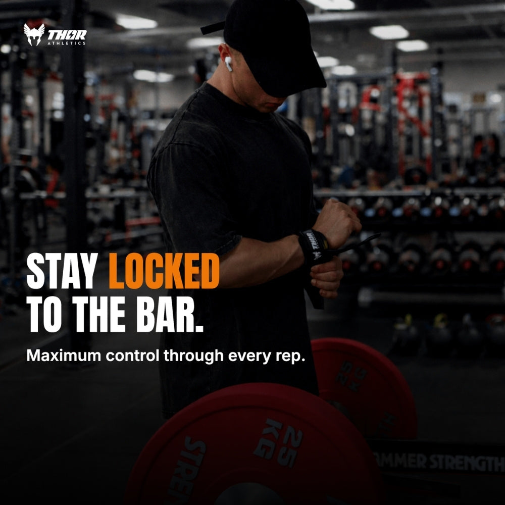 Thor Lifting Grips | Zwart