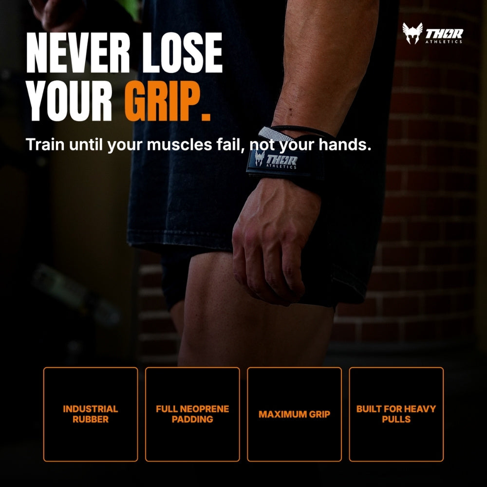Thor Lifting Grips | Zwart