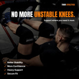 Knee Sleeves 7mm | Zwart | Powerlifting & Fitness