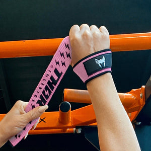 Lifting Straps | Extra Grip | Roze