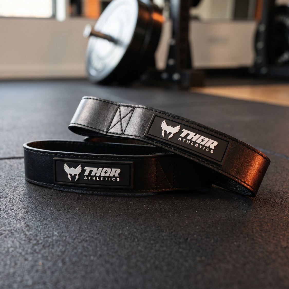 Lifting Straps | Leer | Zwart