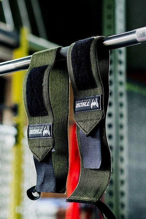 Army Green Wrist Wraps - Thor Athletics