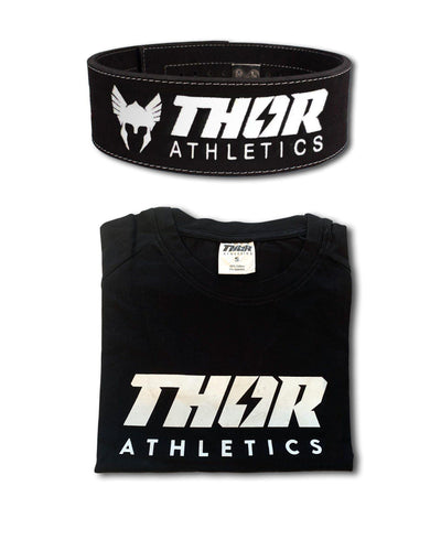 Lifting Belt + Divinity T-Shirt - Thor Athletics