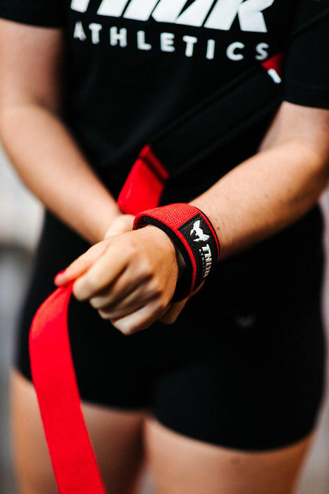 Red Edition Lifting Straps - Thor Athletics