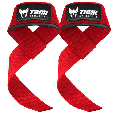 Red Edition Lifting Straps - Thor Athletics